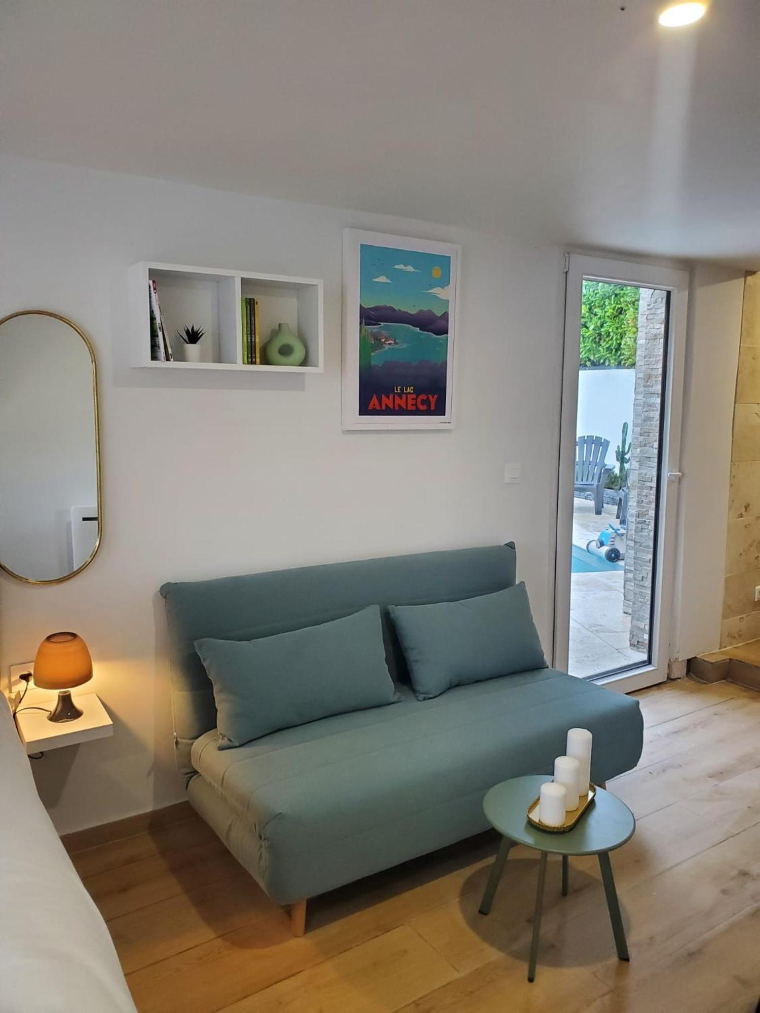 Annecy Poisy Studio A 9 Minutes Du Lac Annecy Avec Piscine Privee Esterno foto